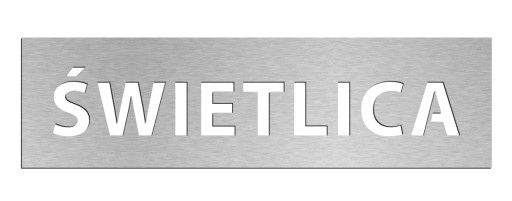 Piktogram, Tabliczka, znak, ŚWIETLICA FV