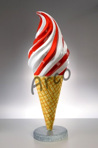 Lód 3D Reklama loda włoski kręcony 140cm OPCJE !