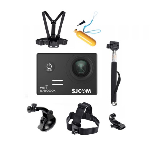 KAMERA SPORTOWA SJCAM SJ5000X ELITE + AKCESORIA