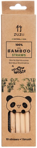 ZUZii SŁOMKI BAMBUSOWE 