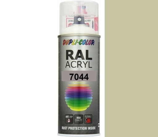 MOTIP RAL ACRYL 7044 POŁYSK DUPLI-COLOR FARBA AKRYL SPRAY 400 ML