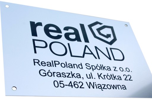 SZYLD TABLICA REKLAMA INFORMACYJNA GRAWER 30x20cm