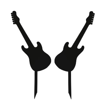 Gitara Topper dla muzyka Instrument 2 sztuki PLEXI