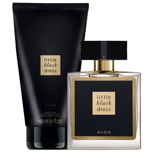 AVON ZESTAW LITTLE BLACK DRESS + BALSAM