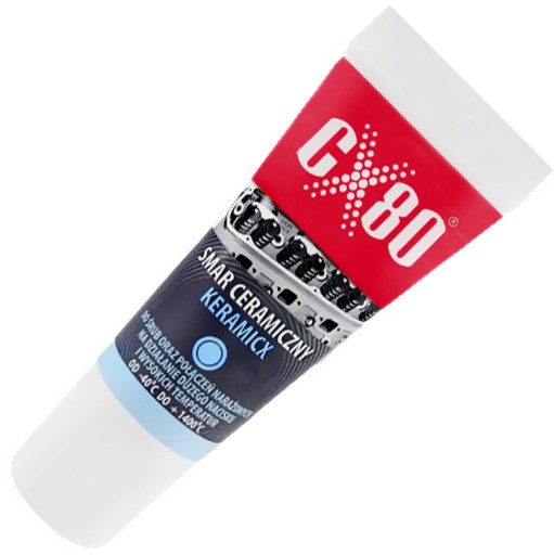 CX80 SMAR CERAMICZNY KERAMICX do 1400 st Tubka 40G