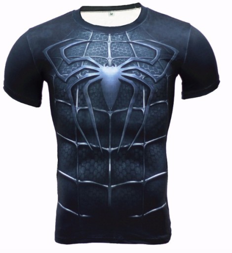 Koszulka Termoaktywna VENOM SPIDERMAN SIŁOWNIA S