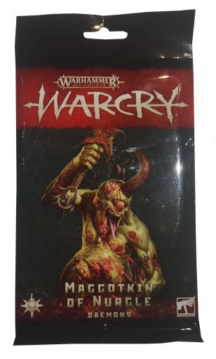 WARCRY: NURGLE DAEMONS CARDS PACK new