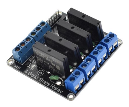 PRZEKAŹNIK PÓŁPRZEWODNIKOWY 4-KANAŁOWY MODUŁ SSR OMRON 4x 230V 5V 2A