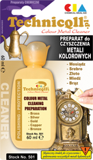 PREPARAT DO METALI KOLOROWYCH MOSIĄDZU TECHNICQLL