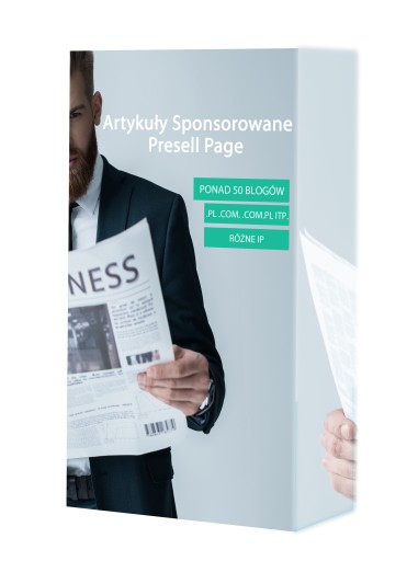 Presell Page Artykuł Sponsorowany 1z 50 blogów .PL
