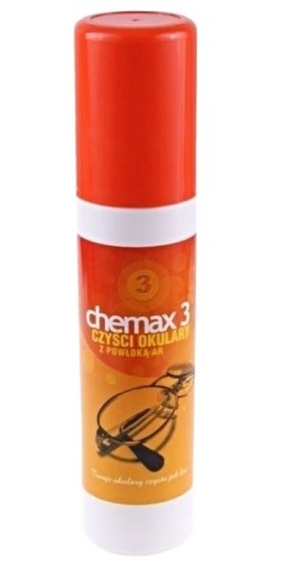 CHEMAX 3 PŁYN DO OKULARÓW Z ANTYREFLEKSEM 125 ML