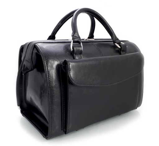 SKÓRZANA TORBA LEKARSKA, MINI KUFER LEKARSKI M542