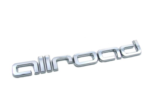 AUDI ALLROAD EMBLEMAT ZNACZEK CHROM