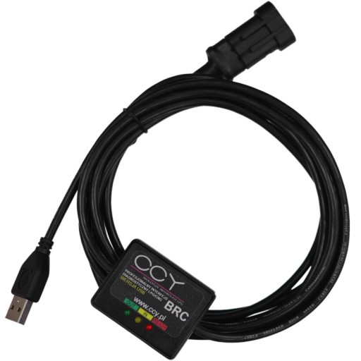 INTERFEJS DO GAZU LPG USB FTDI do BRC Sequent Łódź