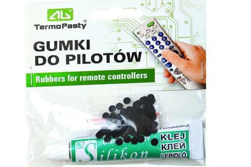 GUMKI DO PILOTÓW Z KLEJEM