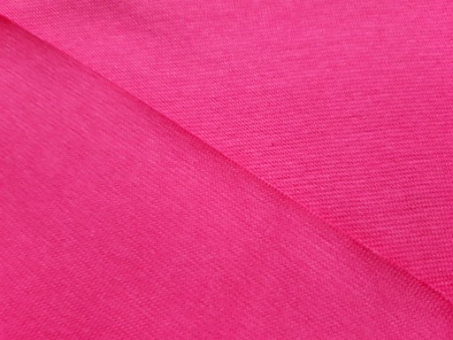 DZIANINA ŚCIĄGACZ GŁADKI DO T-SHIRT KOLOR: AMARANT