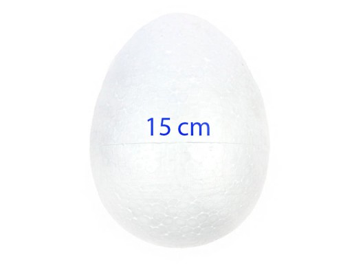 JAJKO STYROPIANOWE 15 cm Jajka Jajo Jaja Wielkanoc