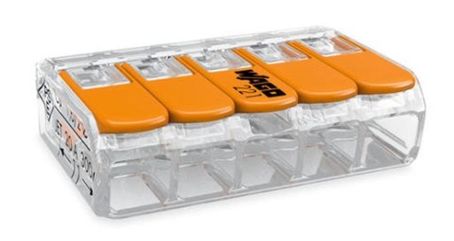 SZYBKOZŁĄCZKA złączka 5x4mm WAGO mini uniwersalna 1szt