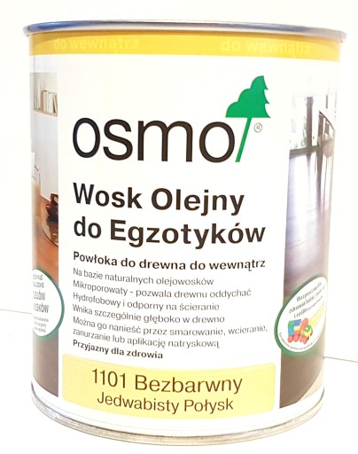 Osmo 1101 WOSK OLEJNY DO EGZOTYKÓW 0,75l