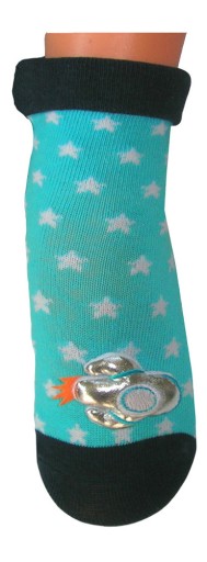 Yo! #30 Skarpetki z GRZECHOTKĄ * 20/22 12,5-13,5cm