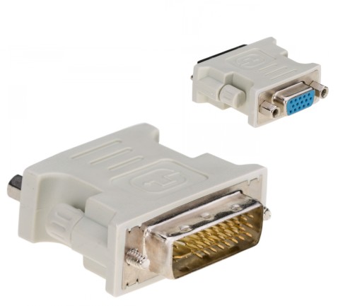Adapter Przejściówka DVI - VGA Monitor Projektor