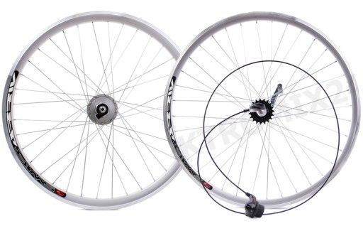 KOŁA 26 PRZÓD PRĄDNICA TYŁ SHIMANO NEXUS 3V BIEGI