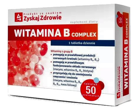 WITAMINA B COMPLEX 50 tab ZYSKAJ ZDROWIE