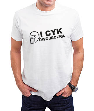 KOSZULKA NOSACZ I CYK DWÓJECZKA ROZ. S-5XL TU 4XL