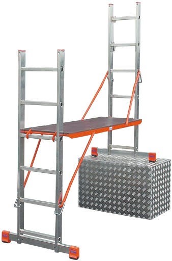 Rusztowanie Aluminiowe Drabinowe Krause Vario Top