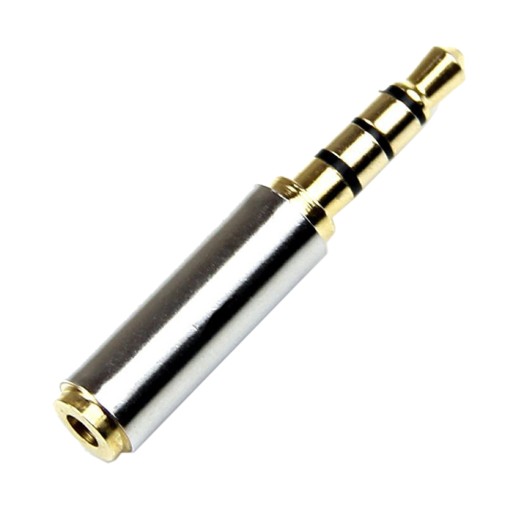 2,5mm żeński na 3,5mm męski adapter AUDIO