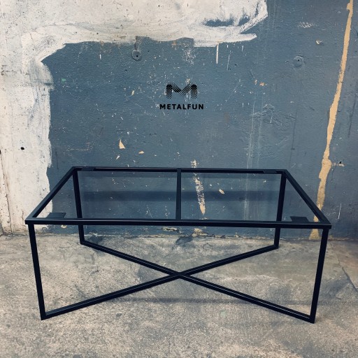 Stelaż pod blat - stolik kawowy X 100x60 METALFUN