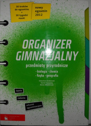 Organizer gimnzjalny biologia chemia fizyka PWN