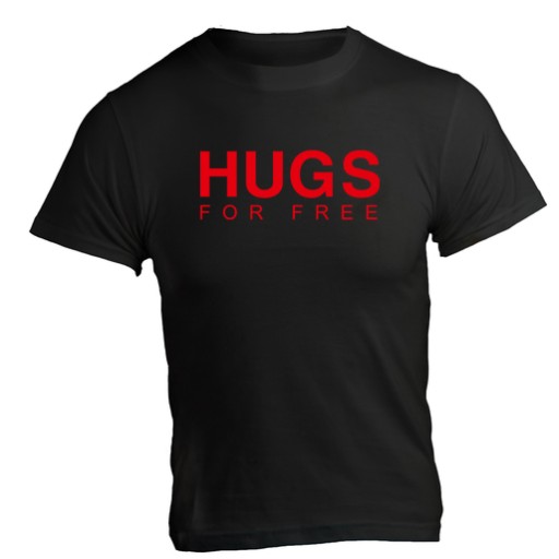 KOSZULKA HUGS FOR FREE NIE HUGO NA PREZENT 4XL