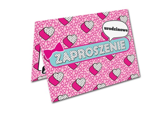 ZAPROSZENIE URODZINOWE LOL na urodziny + koperta