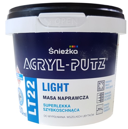 MASA NAPRAWCZA ACRYL-PUTZ LIGHT LT22 250ML