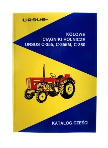 Katalog części do Ursus C-360 C-355 C-355M
