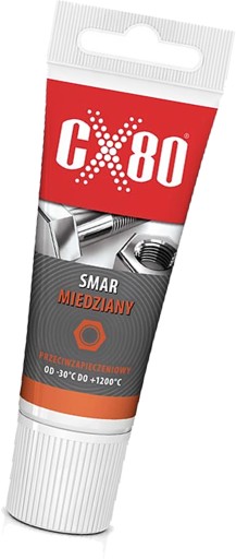 SMAR MIEDZIANY wysokotemperaturowy CX80 tuba 40g