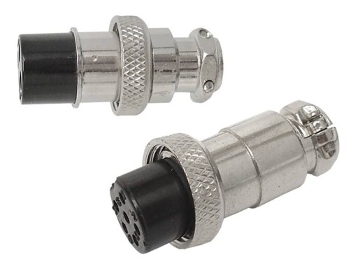wtyk CB mikrofonowy 6pin na kabel