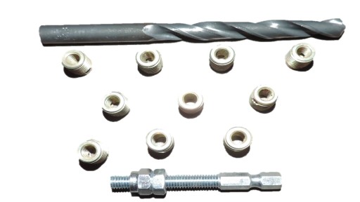 Zestaw tulejek do naprawy gwintów M6 x 1,0 x 12mm