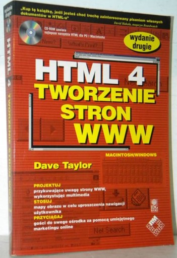 HTML 4 TWORZENIE STRON WWW Taylor