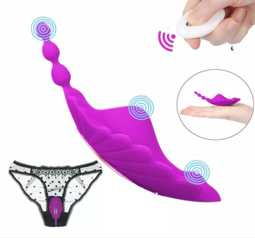 WIBRATOR WKŁADKA do MAJTEK masażer Pilot +USB