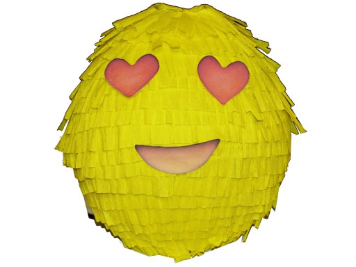 PINIATA FUL ZESTAW__EMOTIKON EMOTKA _ 85CM XL