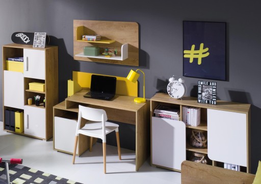 meble BRUNO 4 mini - z biurkiem i komodą
