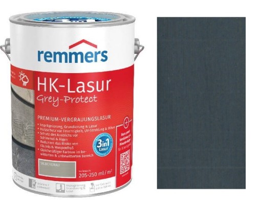 Remmers HK-LASUR impregnat do drewna 20L GRANITOWY