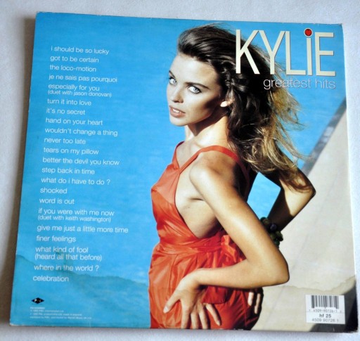 KYLIE MINOGUE GREATEST HITS 2 LP VINYLOWE PŁYTY