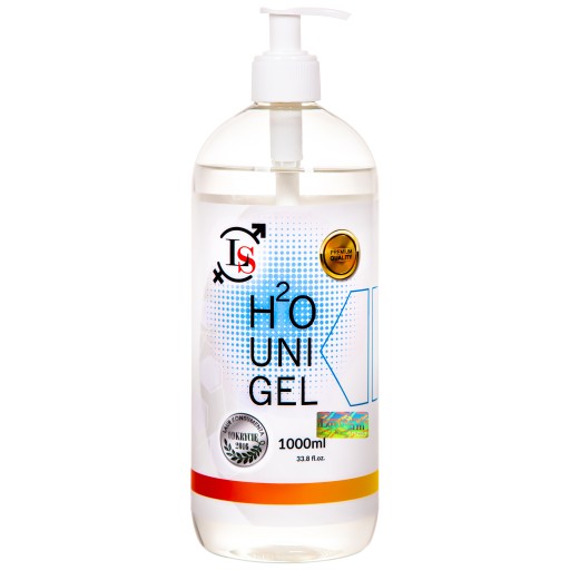 H2O UNI GEL 1000ml UNIWERSALNY LUBRYKANT WODNY