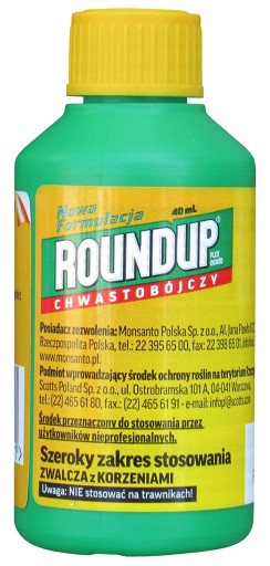 ROUNDUP FLEX OGRÓD 40 ml CHWASTOBÓJCZY KONCENTRAT