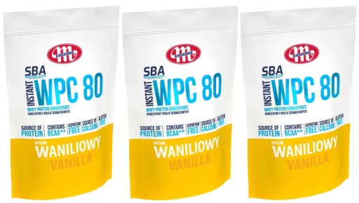 Mlekovita SBA WPC80 białko instant 2100g Waniliowy