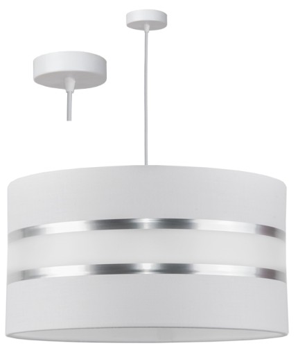 LAMPA WISZĄCA SUFITOWA ŻYRANDOL ABAŻUR NOWOCZESNA