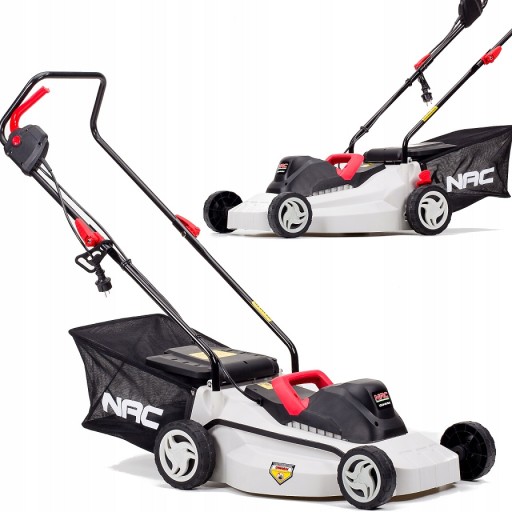 NAC LE18-40-PB-S KOSIARKA ELEKTRYCZNA 1800W 40cm REGULACJA WYSOKOŚCI CIĘCIA